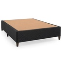 Base Desmontable Marron Sommier 2 Plazas OGGI
