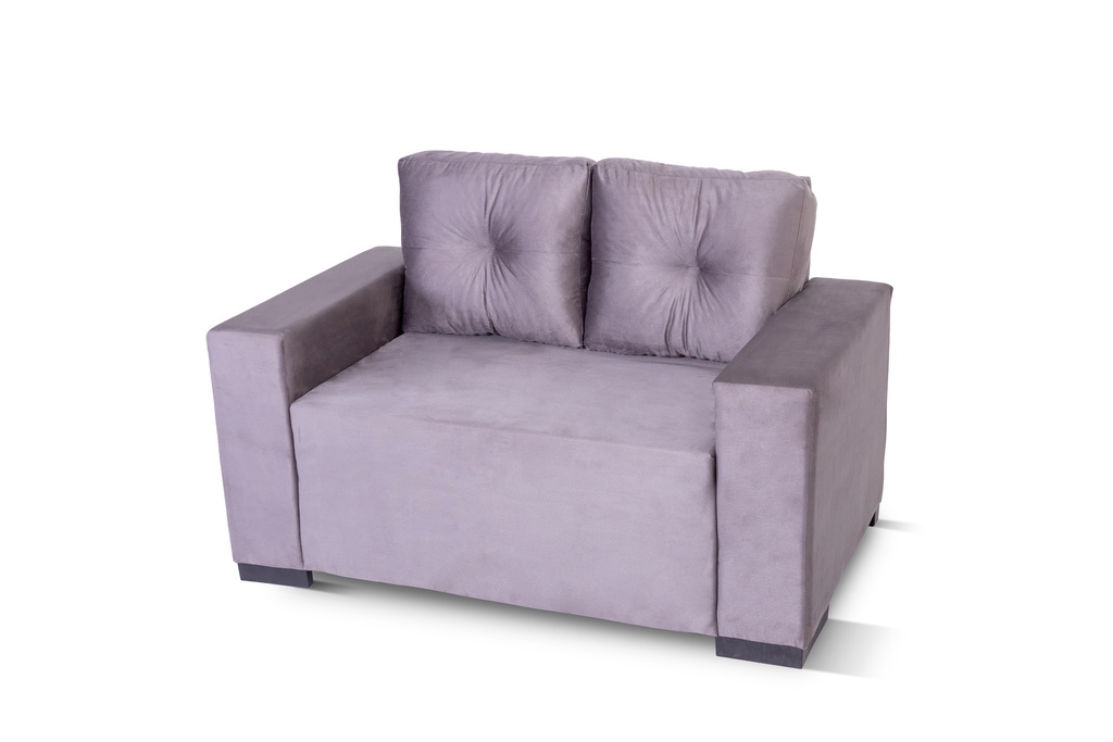 Sillon Polonia 2 Cuerpos Cinza
