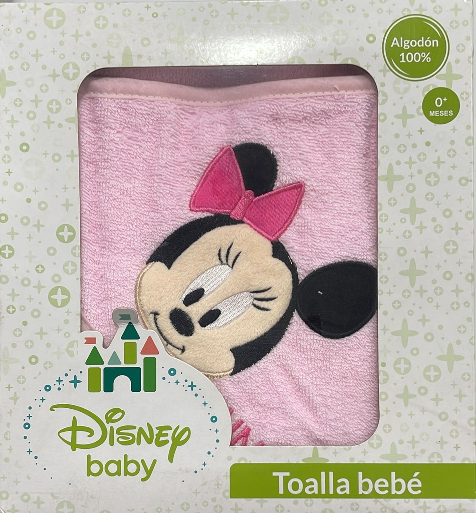 Toalla Bebe Disney Minnie Mouse