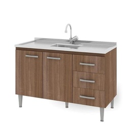 [401FREIJO] 401 Bajo Mesada 2 Puertas 3 Cajones Freijo CA005